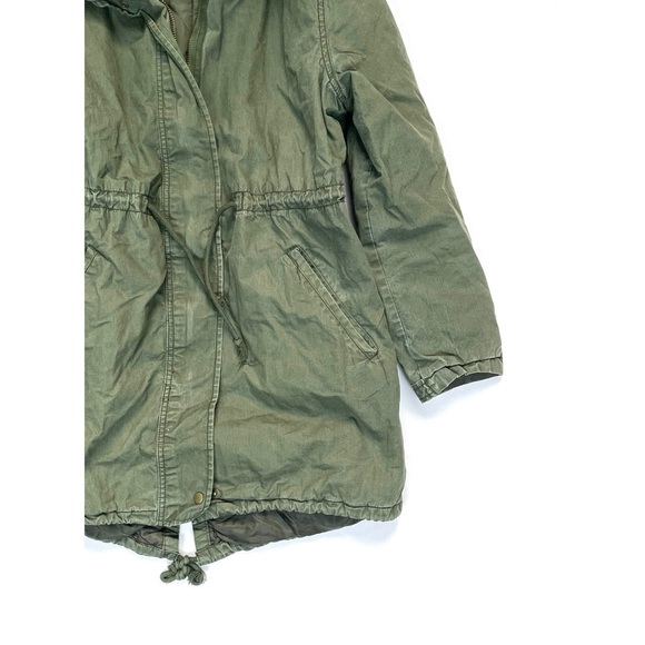Old Navy Basil Pine Sherpa Utility Lined Anorak - Picture 4 of 6